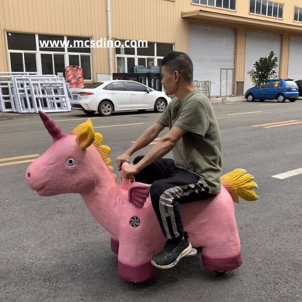 Pink Unicorn Scooter-RD074