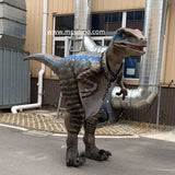 Raptor Blue Suit Dinosaur Puppet