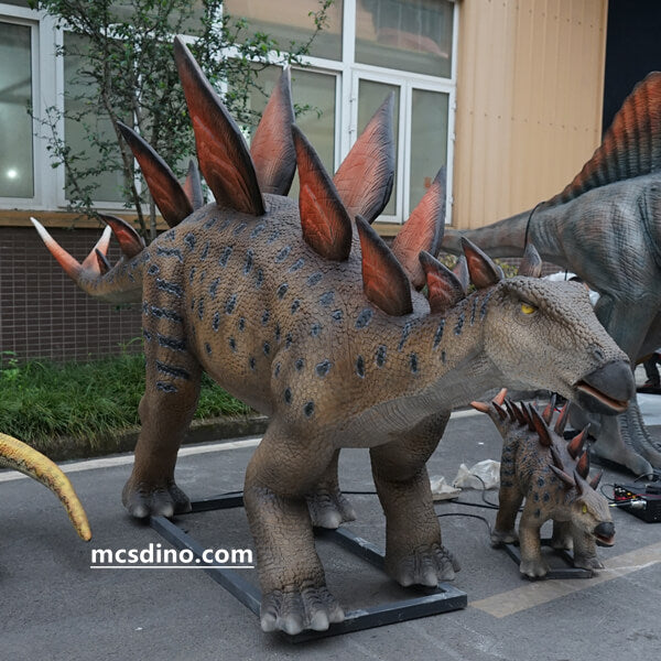 Stegosaurus Animatronics 1 adult and 1 cub