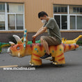 Load image into Gallery viewer, Yellow Triceratops Scooter-RD069
