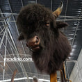 Cargar la imagen en la vista de la galería, Montura animatrónica de búfalo con cabeza de bisonte-MAB006

