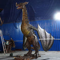 Load image into Gallery viewer, Bronze Wyvern Animatronic Model
