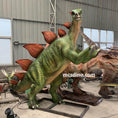 Charger l'image dans la visionneuse de la galerie, jurassic park stegosaurus animatronic

