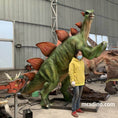 Load image into Gallery viewer, jurassic park stegosaurus animatronic
