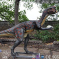 Cargar la imagen en la vista de la galería, MCSDINO Animatronic Dinosaur 3m Animatronic Dinosaur Robot Oviraptor Park Attractions-MCSO004
