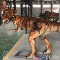 Carica l'immagine nel visualizzatore della galleria, MCSDINO Animatronic Dinosaur 5m Animatronic Dinosaur Pachycephalosaurus Showing In Plaza-MCSP001
