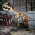 Cargar la imagen en la vista de la galería, MCSDINO Animatronic Dinosaur Animatronic Dinosaur Carnotaurus Resort Decoration-MCSC002
