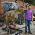 Cargar la imagen en la vista de la galería, MCSDINO Animatronic Dinosaur Animatronic Herrerasaurus Model-MCSH002
