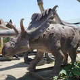 Carica l'immagine nel visualizzatore della galleria, MCSDINO Animatronic Dinosaur Animatronic Kosmoceratops Dinosaur Model-MCSK002
