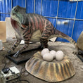 Cargar la imagen en la vista de la galería, MCSDINO Animatronic Dinosaur Animatronic Maiasaura and Eggs In Jurassic Park-MCSM001
