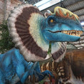 Charger l'image dans la visionneuse de la galerie, MCSDINO Animatronic Dinosaur Animatronic Spew Out the Venom Dilophosaurus Model-MCSD004
