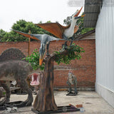 MCSDINO Animatronic Dinosaur Animatronics Couple Dsungaripterus Stay On The Tree-MCSD001