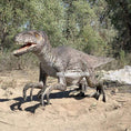 Bild in Galerie-Betrachter laden, MCSDINO Animatronic Dinosaur Ankylosaurus VS Raptor Animatronics Dino Battle-MCSA010B
