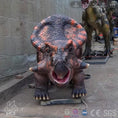Charger l'image dans la visionneuse de la galerie, MCSDINO Animatronic Dinosaur China Simulation Animatronic Dinosaur Model Protoceratops-MCSP010
