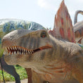 Carica l'immagine nel visualizzatore della galleria, MCSDINO Animatronic Dinosaur Dimetrodon Animatronic Dinosaur Model-MCSD009B
