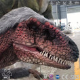 Load image into Gallery viewer, MCSDINO Animatronic Dinosaur Hand Gesture Control Animatronic Utahraptor Model-MCSU001
