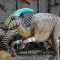 Load image into Gallery viewer, MCSDINO Animatronic Dinosaur Jurassic Parasaurolophus Animatronic Dinosaur Model-MCSP004
