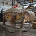 Load image into Gallery viewer, MCSDINO Animatronic Dinosaur Life size Animatronic Ankylosaurus Model-MCSA010
