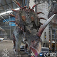 Load image into Gallery viewer, MCSDINO Animatronic Dinosaur Lifelike Styracosaurus Model For Sale-MCSS011
