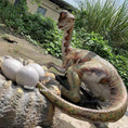 Carica l'immagine nel visualizzatore della galleria, MCSDINO Animatronic Dinosaur Oviraptor With Nest Sculpture-MCSO004B
