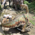 Bild in Galerie-Betrachter laden, MCSDINO Animatronic Dinosaur Oviraptor With Nest Sculpture-MCSO004B
