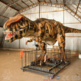 Cargar la imagen en la vista de la galería, MCSDINO Animatronic Dinosaur Pneumatic T-Rex Moveable Dinosaur-MCST002C
