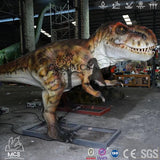 MCSDINO Animatronic Dinosaur Provide Customized Services. Made to order 5-6 weeks production Juvenile Tyrannosaurus Rex Animatronic Dinosaur-MCST002