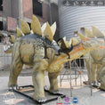 Cargar la imagen en la vista de la galería, MCSDINO Animatronic Dinosaur Robot Stegosaurus Animatronic Dinosaur Park Attractions For Sale-MCSS009
