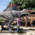 Cargar la imagen en la vista de la galería, MCSDINO Animatronic Dinosaur Spinosaurus Animatronic Dinosaur Model -MCSS007D
