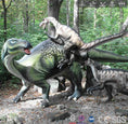 Cargar la imagen en la vista de la galería, MCSDINO Animatronic Dinosaur Tenontosaurus Was Attacked By Deinonychus Models For Sale-MCST007
