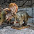 Charger l'image dans la visionneuse de la galerie, MCSDINO Animatronic Dinosaur Theme Park Robotic Triceratops Animatronic Attraction-MCST003
