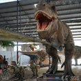 Cargar la imagen en la vista de la galería, MCSDINO Animatronic Dinosaur Tyrannosaurus rex Animatronics Movable Model-MCST002
