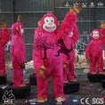 Charger l'image dans la visionneuse de la galerie, MCSDINO Bespoke Animatronics Advertise With Pink Gorilla Robot-CUS014
