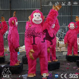 MCSDINO Bespoke Animatronics Advertise With Pink Gorilla Robot-CUS014