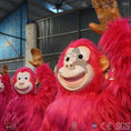 Load image into Gallery viewer, MCSDINO Bespoke Animatronics Advertise With Pink Gorilla Robot-CUS014
