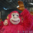 Cargar la imagen en la vista de la galería, MCSDINO Bespoke Animatronics Advertise With Pink Gorilla Robot-CUS014
