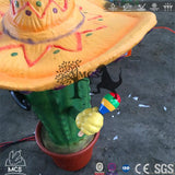 MCSDINO Bespoke Animatronics Animatronic Plants Office Decoration Cactus Robot-CUS009