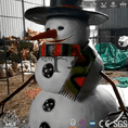 Charger l'image dans la visionneuse de la galerie, MCSDINO Bespoke Animatronics Decorative Animatronic Talking Snowman For Christmas-CUS008

