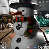 MCSDINO Bespoke Animatronics Decorative Animatronic Talking Snowman For Christmas-CUS008