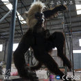 Carica l'immagine nel visualizzatore della galleria, MCSDINO Bespoke Animatronics Fantastic beast Huge Black Animatronic Monkey King Model-CUS013
