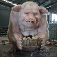 Charger l'image dans la visionneuse de la galerie, MCSDINO Bespoke Animatronics Giant Pig Prop Animatronic Pigman Escape Room-FM011
