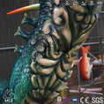Cargar la imagen en la vista de la galería, MCSDINO Bespoke Animatronics Halloween Giant Snake Prop Striking Serpent Basilisks Model-CUS012
