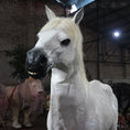 Charger l'image dans la visionneuse de la galerie, MCSDINO Creature Suits 8 Feet Lifelike Two Person White Horse Costume|MCSDINO
