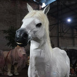MCSDINO Creature Suits 8 Feet Lifelike Two Person White Horse Costume|MCSDINO
