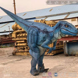 MCSDINO Creature Suits Best Party Rental Raptor Blue Costume-DCRP709