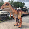 Load image into Gallery viewer, MCSDINO Creature Suits Cartoon Dinosaur Walking Pachycephalosaur Suit-DCPA301
