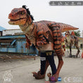 Cargar la imagen en la vista de la galería, MCSDINO Creature Suits Dino Fluff Feathered Deinonychus Costume-DCRP711
