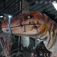 Cargar la imagen en la vista de la galería, MCSDINO Creature Suits Dino Fluff Feathered Deinonychus Costume-DCRP711
