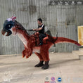 Carica l'immagine nel visualizzatore della galleria, MCSDINO Creature Suits Feathered Dinosaur Costume Wrangler Ride On Gigantoraptor-DCGI301
