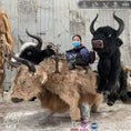 Bild in Galerie-Betrachter laden, MCSDINO Creature Suits Full-size Yak Puppet Stage Show-MCSTC003
